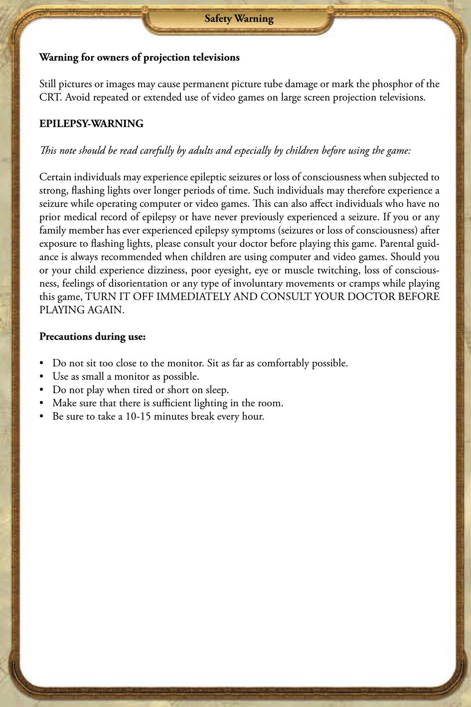 Anno 1701 (PC (DOS/Windows)) Game Manual 3