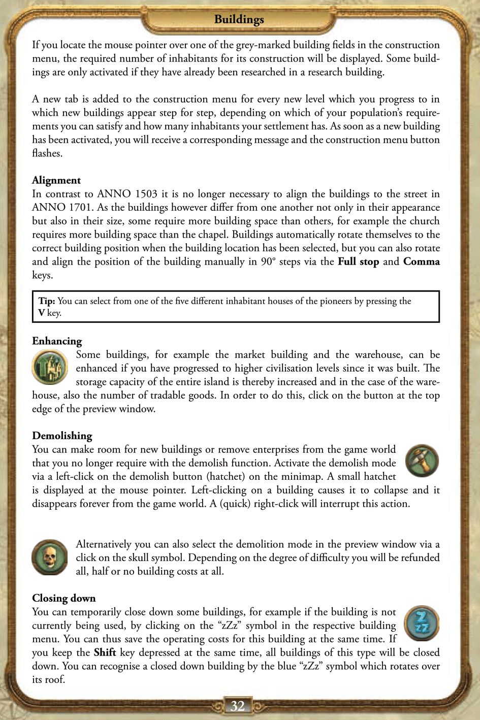 Anno 1701 (PC (DOS/Windows)) Game Manual 32