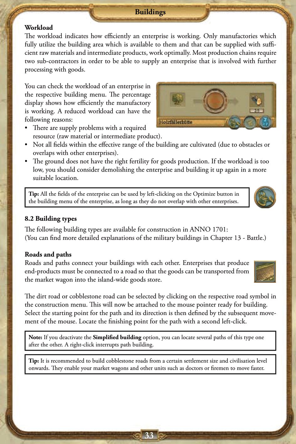 Anno 1701 (PC (DOS/Windows)) Game Manual 33