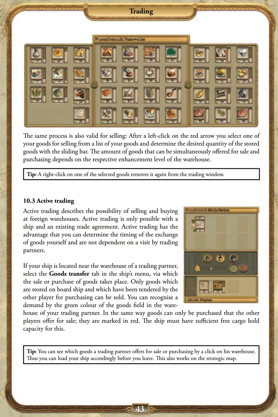 Anno 1701 (PC (DOS/Windows)) Game Manual 43