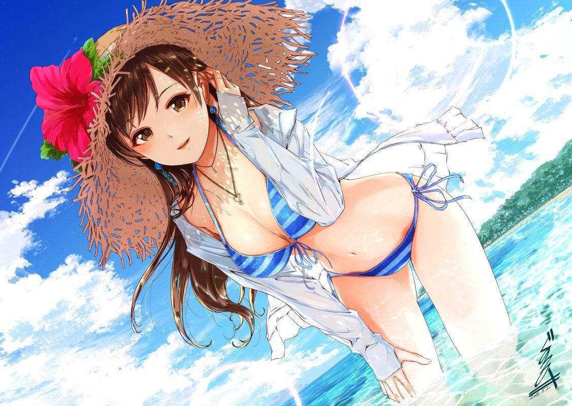 [Secondary, ZIP] swimsuit image of the rainbow Girl dazzling skin of Pichi 19