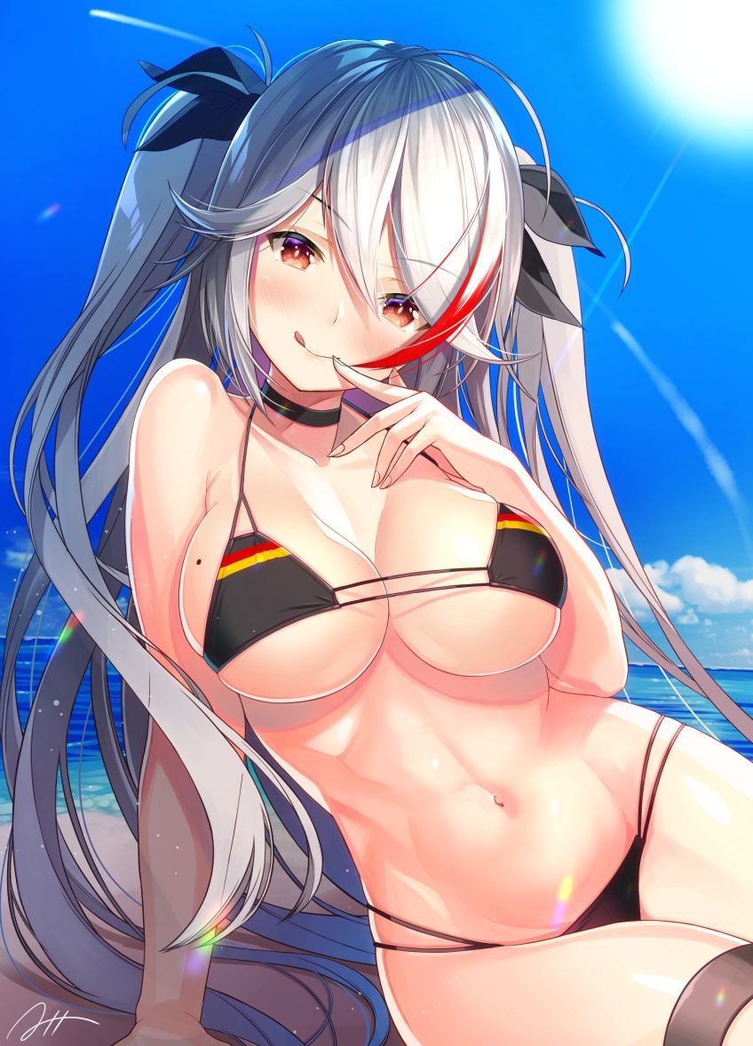 [Secondary, ZIP] swimsuit image of the rainbow Girl dazzling skin of Pichi 2