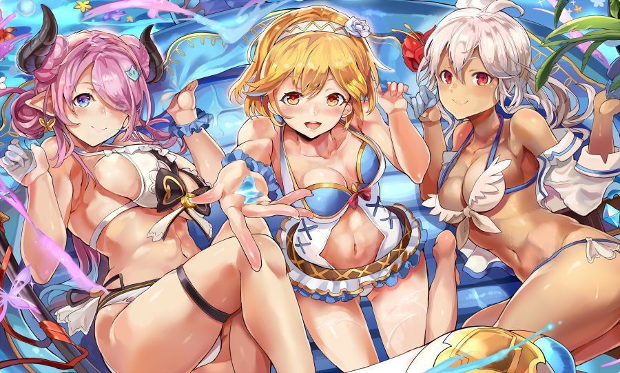 [Secondary, ZIP] swimsuit image of the rainbow Girl dazzling skin of Pichi 5