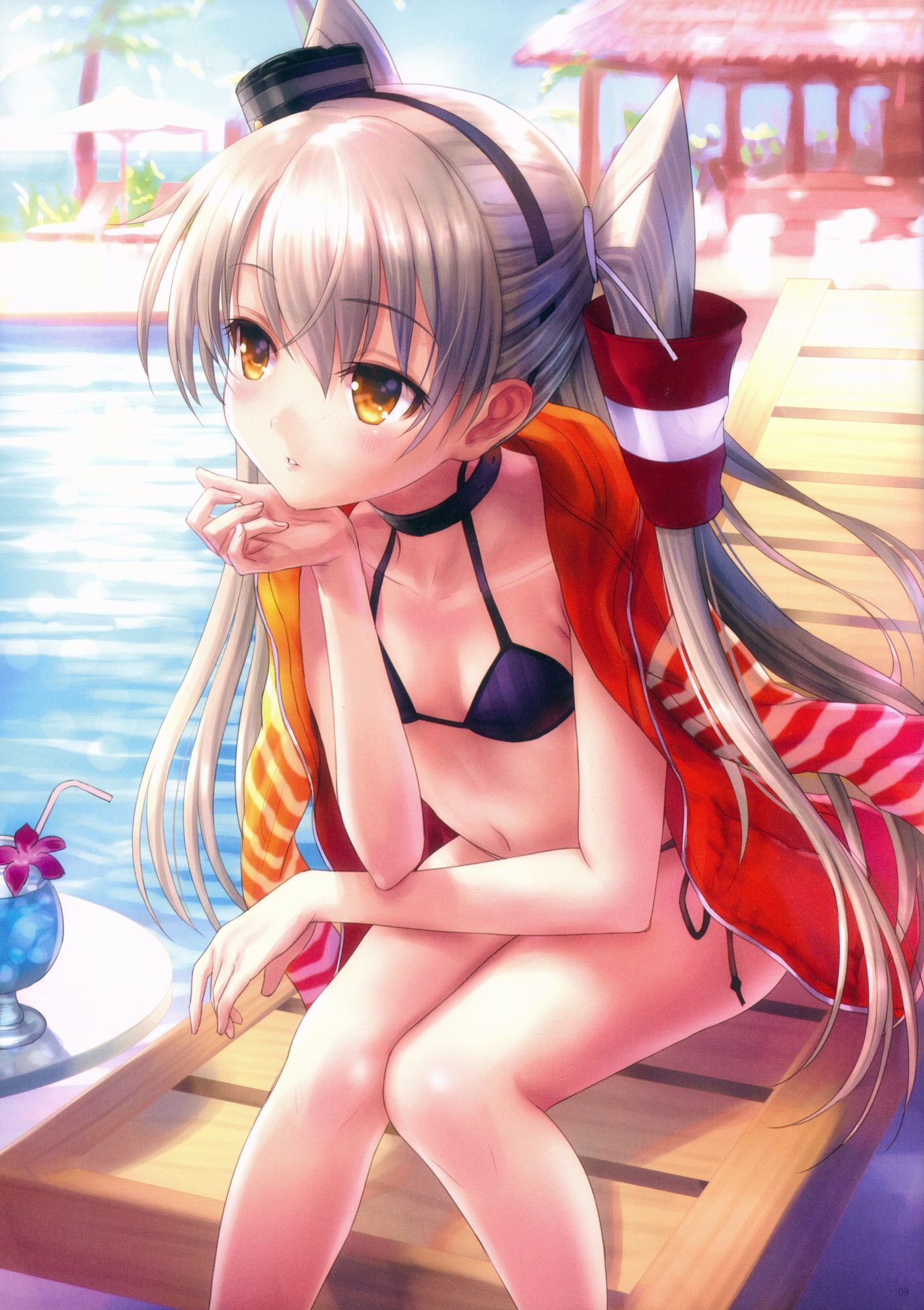 [Secondary, ZIP] swimsuit image of the rainbow Girl dazzling skin of Pichi 6