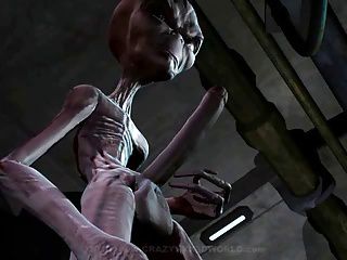 3D Animation: Alien 1 4