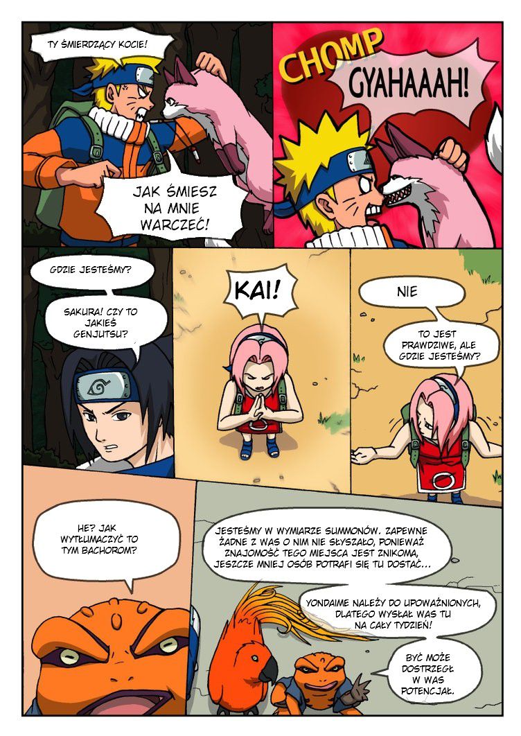 naruto tensei chapter 3 ( polish ) naruto 3