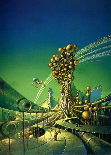 artist Bruce Pennington artist Bruce Pennington 80