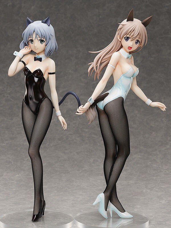 "Strike Witches" Erotic figure in an erotic bunny with the lines of Sanya's cheeky body! 8