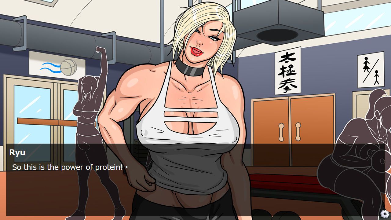 Unconventional Gym Part-2 (Animated Futanari) 47