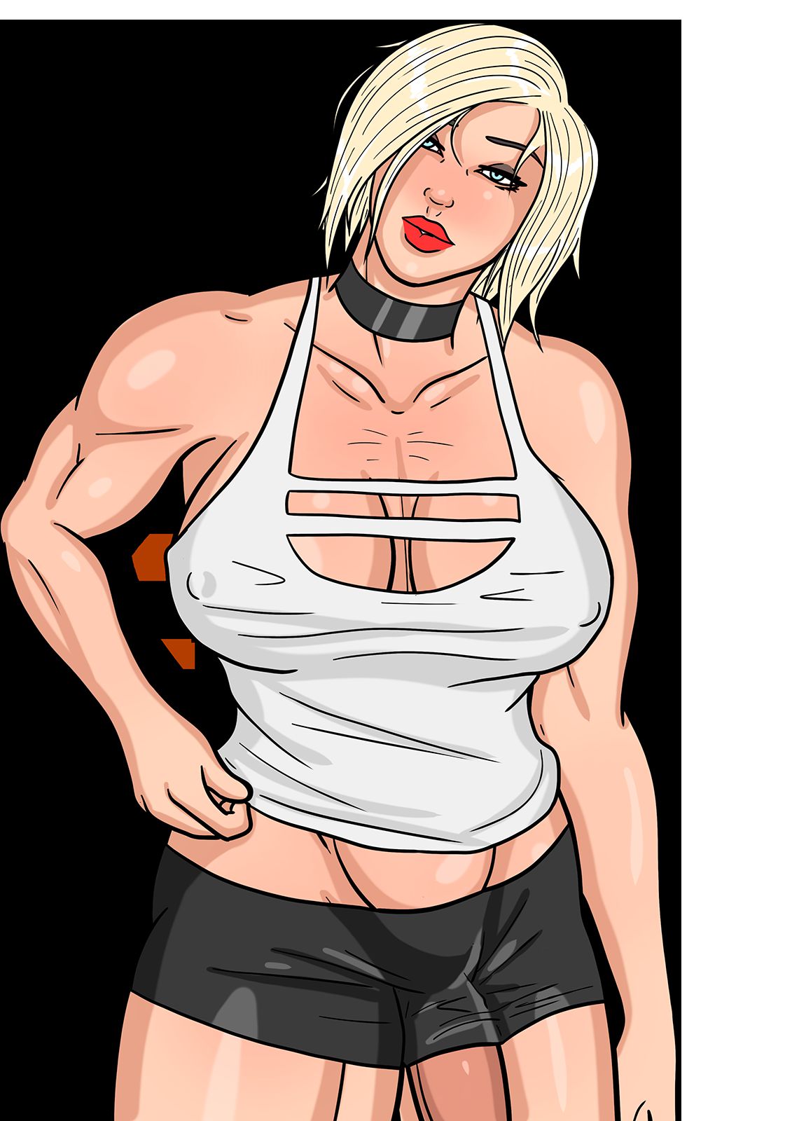 Unconventional Gym Part-3 (end) (Animated Futanari) 246