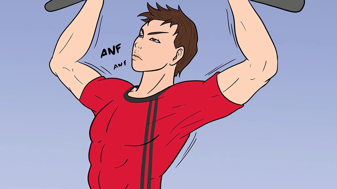 Unconventional Gym Part-3 (end) (Animated Futanari) 28