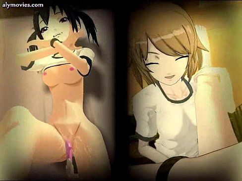 Animated lesbians fingering and toying - 4 min 29