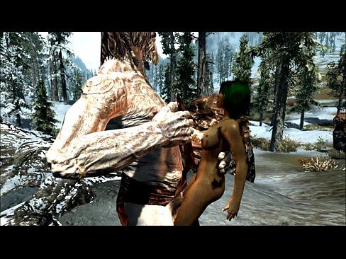 Dragon Elf Sorceress -Power of SEX- in Skyrim Let's Play Pt 20 Battle of the BeastXXX - 4 min 29