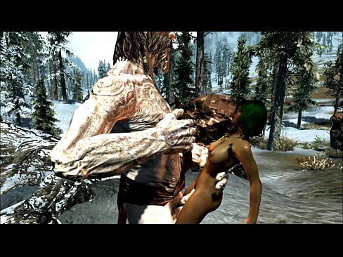 Dragon Elf Sorceress -Power of SEX- in Skyrim Let's Play Pt 20 Battle of the BeastXXX - 4 min 30