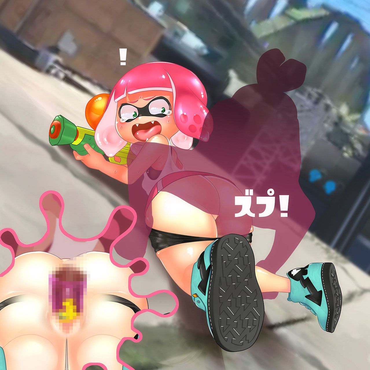 [Splatoon] defeat the Lei Petit ○ Po Squid-chan pulls the leg of the match www 10