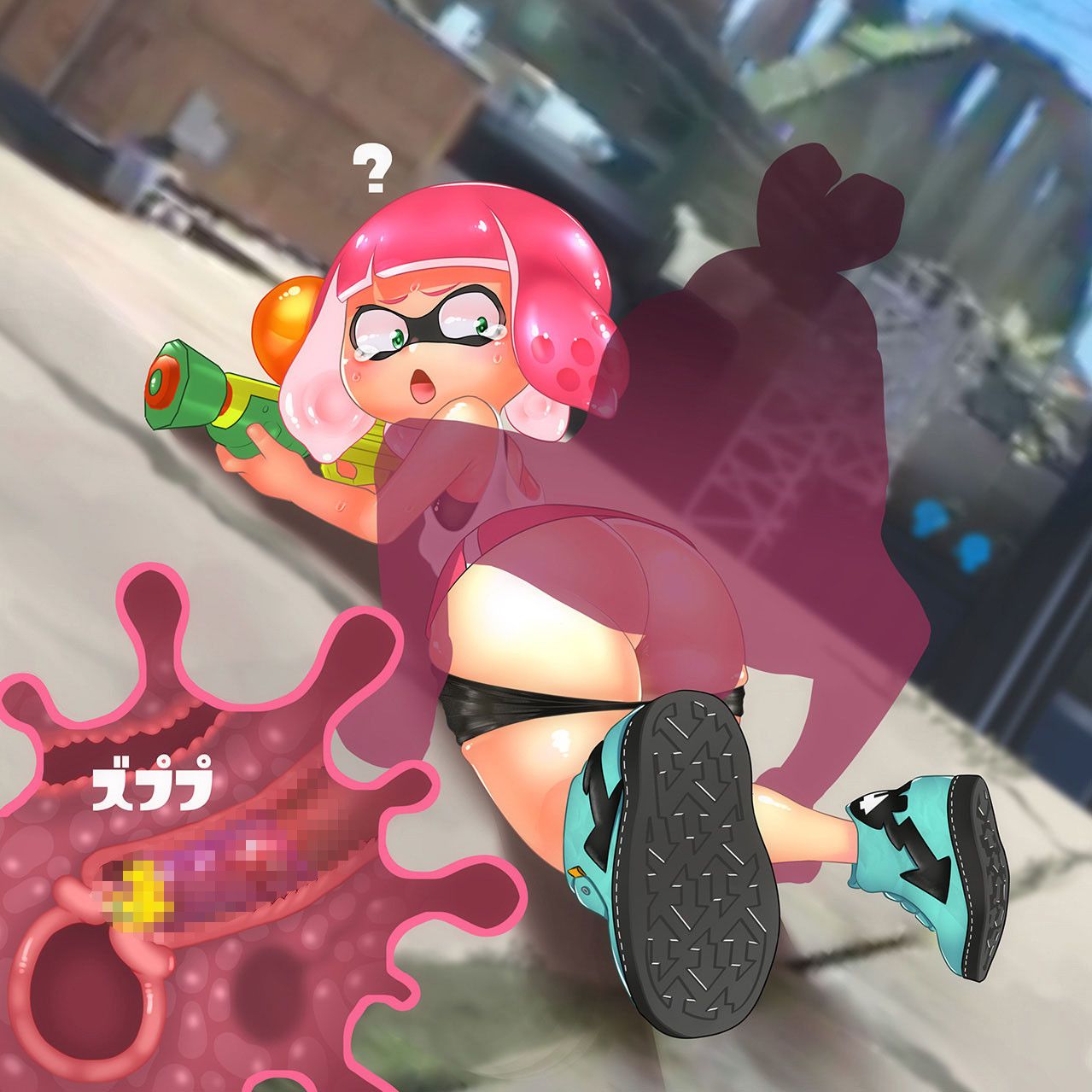 [Splatoon] defeat the Lei Petit ○ Po Squid-chan pulls the leg of the match www 11