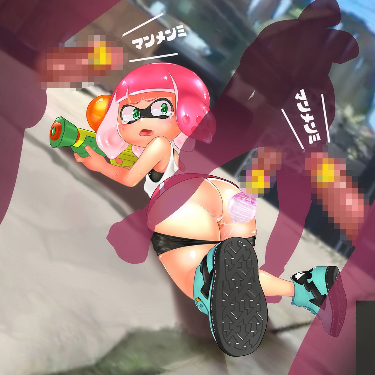 [Splatoon] defeat the Lei Petit ○ Po Squid-chan pulls the leg of the match www 16