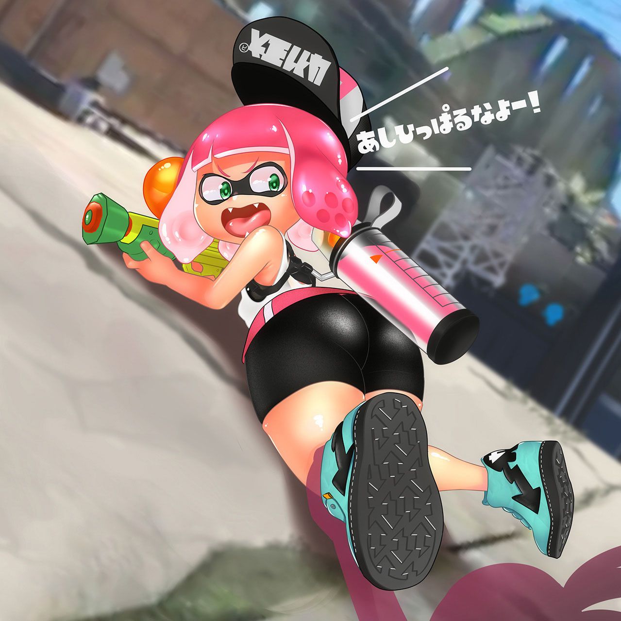 [Splatoon] defeat the Lei Petit ○ Po Squid-chan pulls the leg of the match www 6