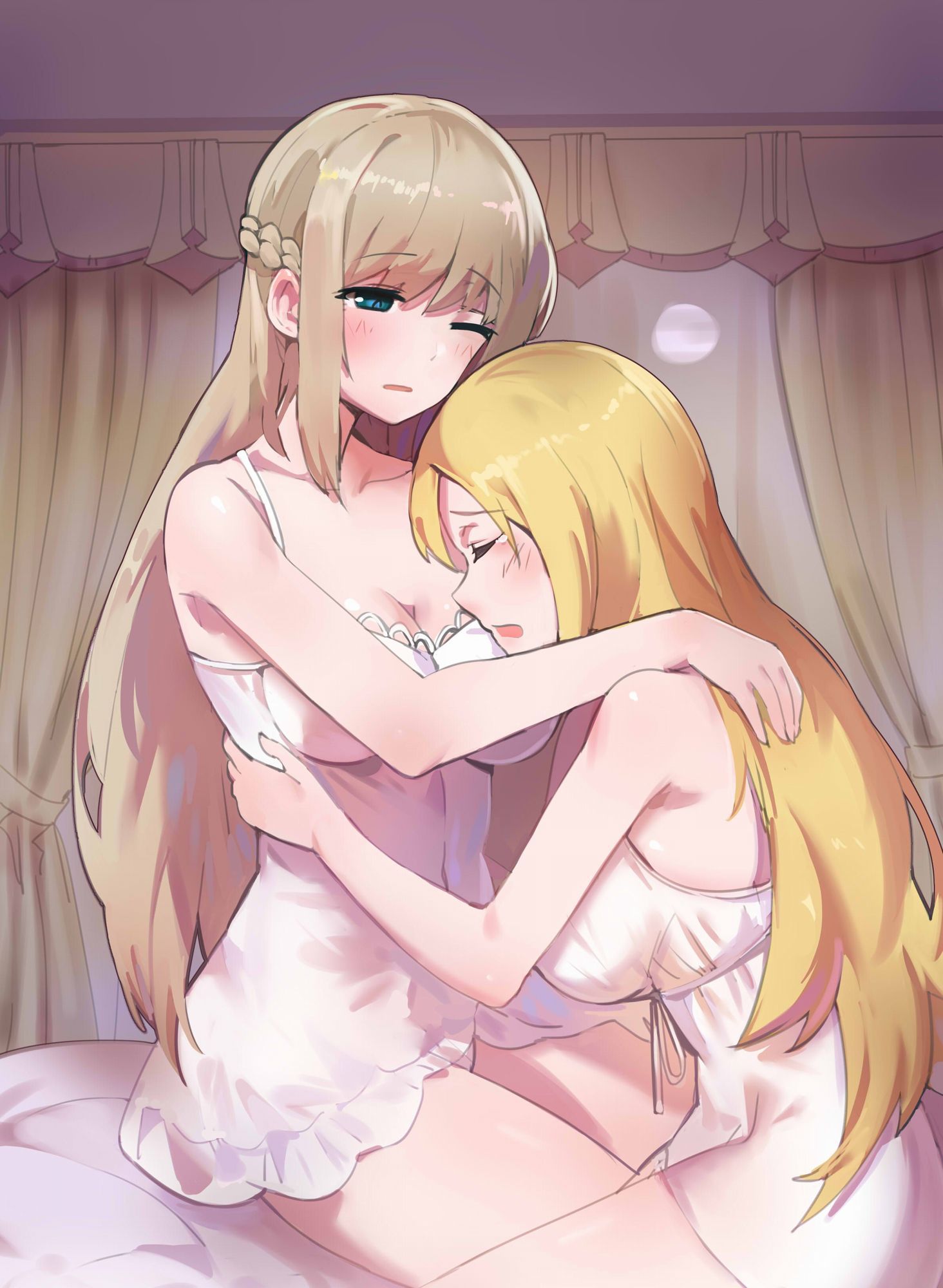 【Erotic Anime Summary】 The cutest erotic images of lesbian girls 【Secondary erotica】 29