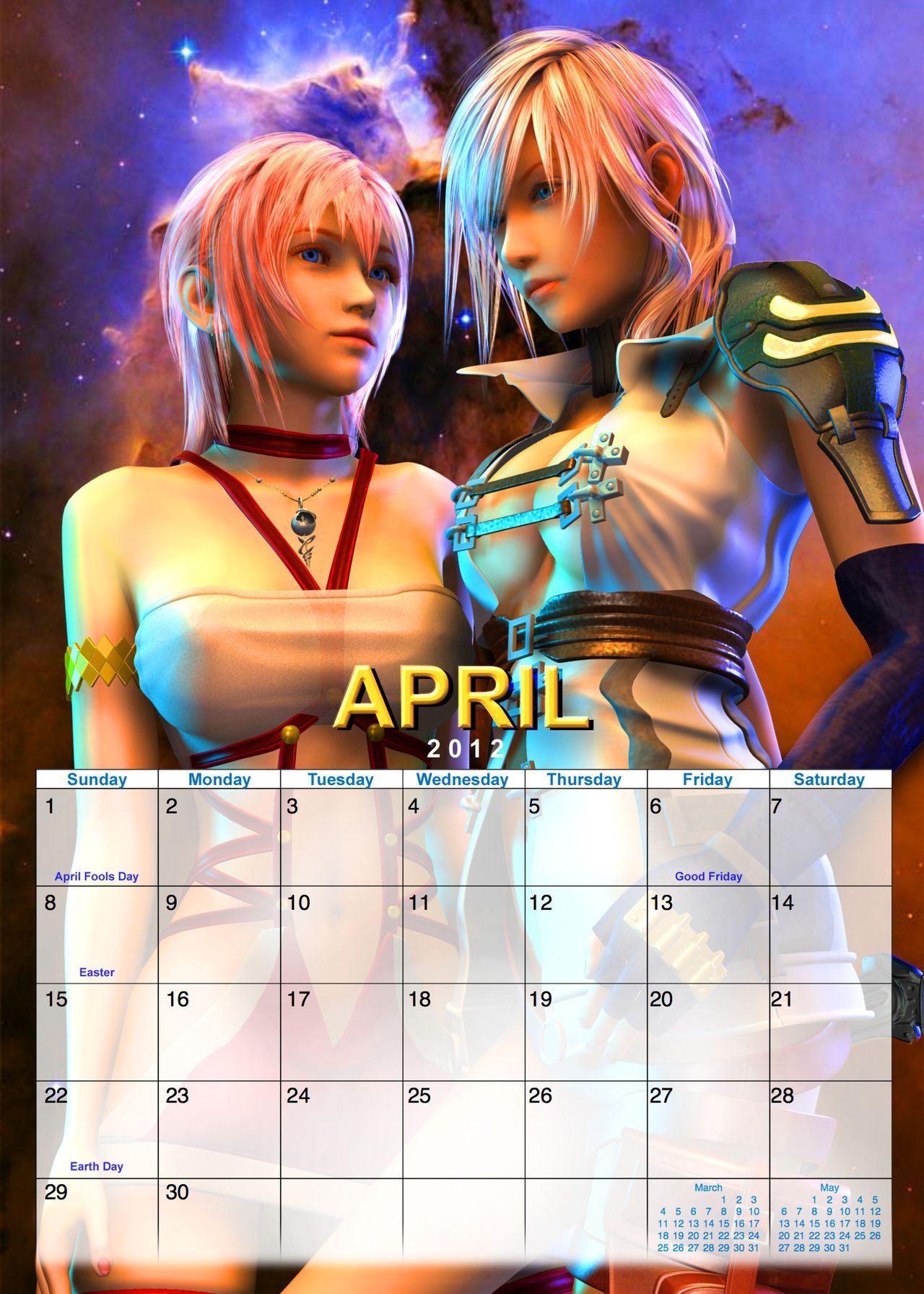 3D Calendar 1