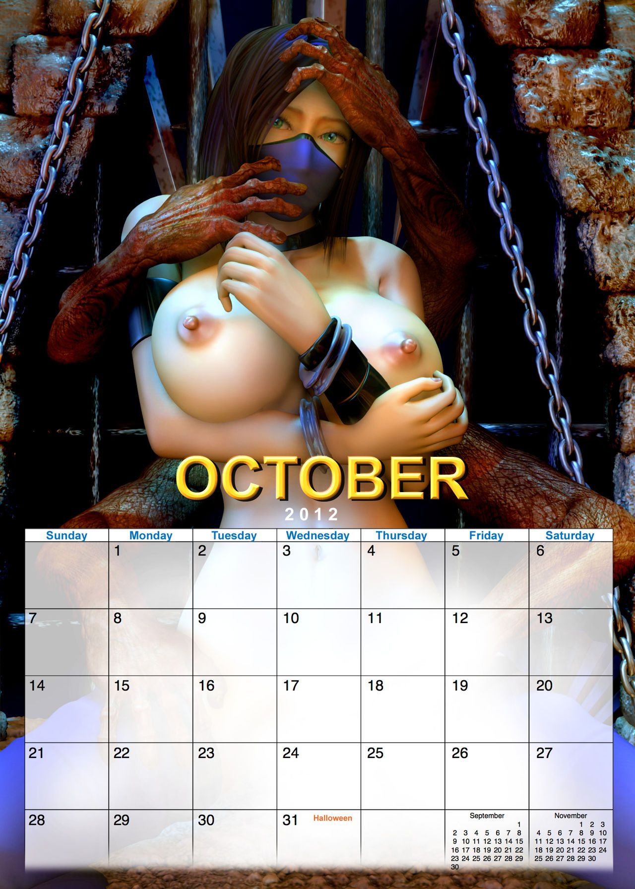 3D Calendar 18