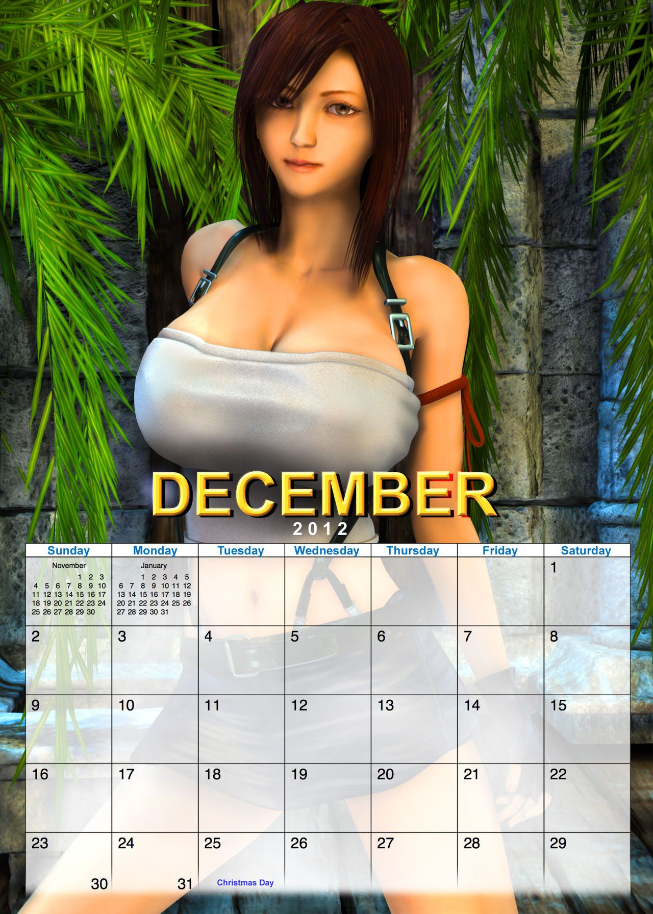 3D Calendar 5