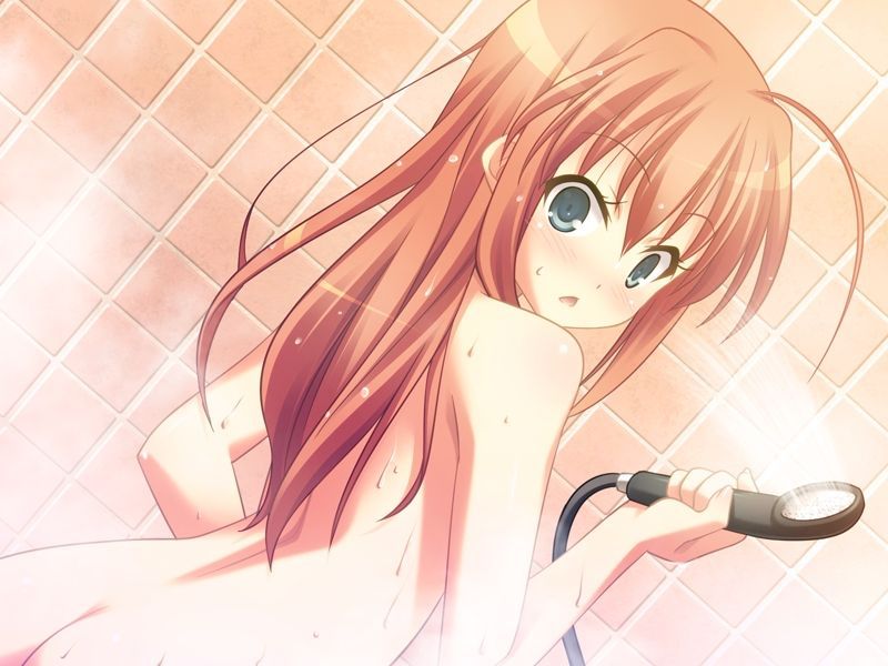 A defenseless girl in a bath 13