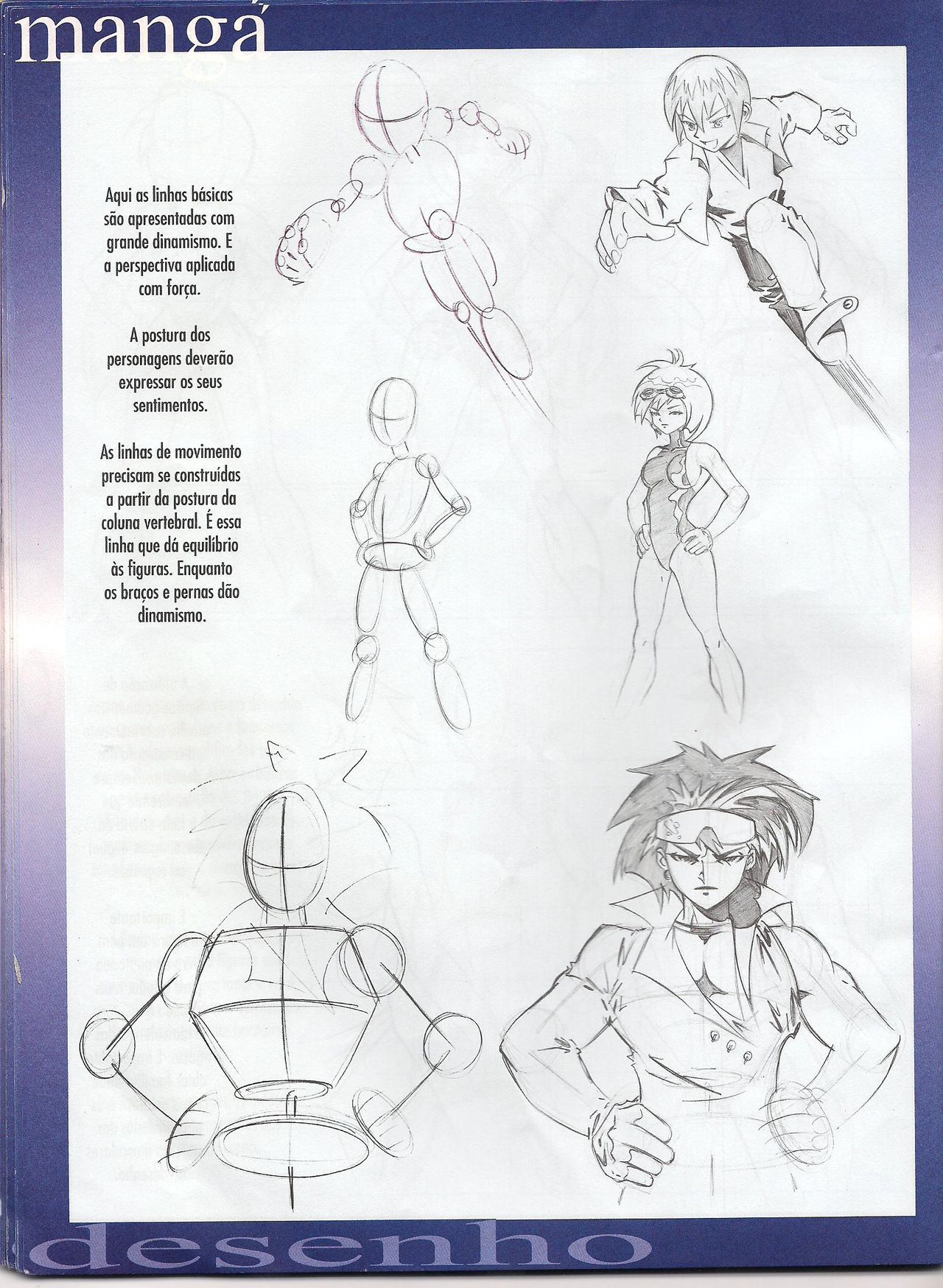 Método de Desenho Mangás e Super-Heróis 01 24