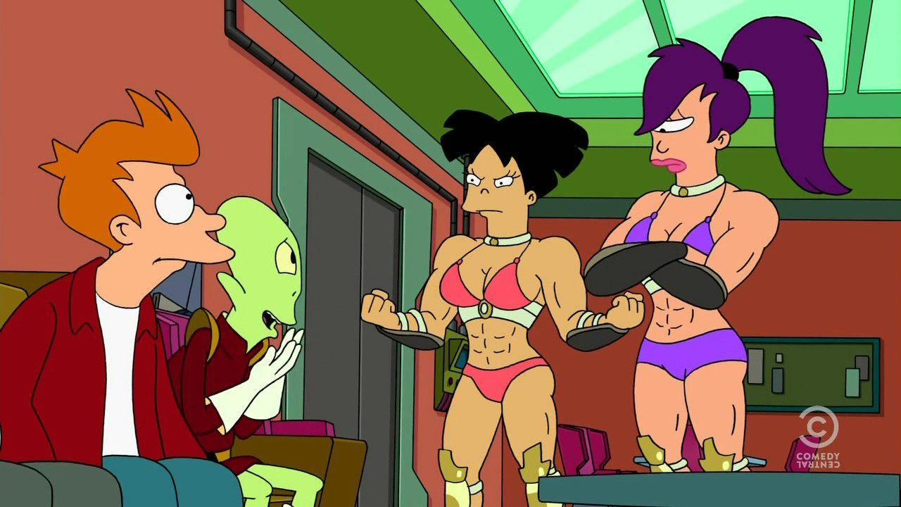 Futurama in and above the ring 1