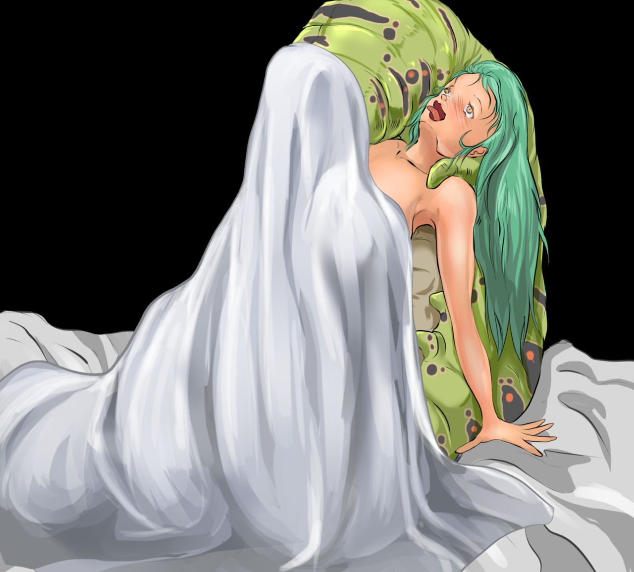 [Erotic Fantasy Larvaturs] Bed with Monster [Erotic Fantasy ラーバタス] Bed with Monster 38