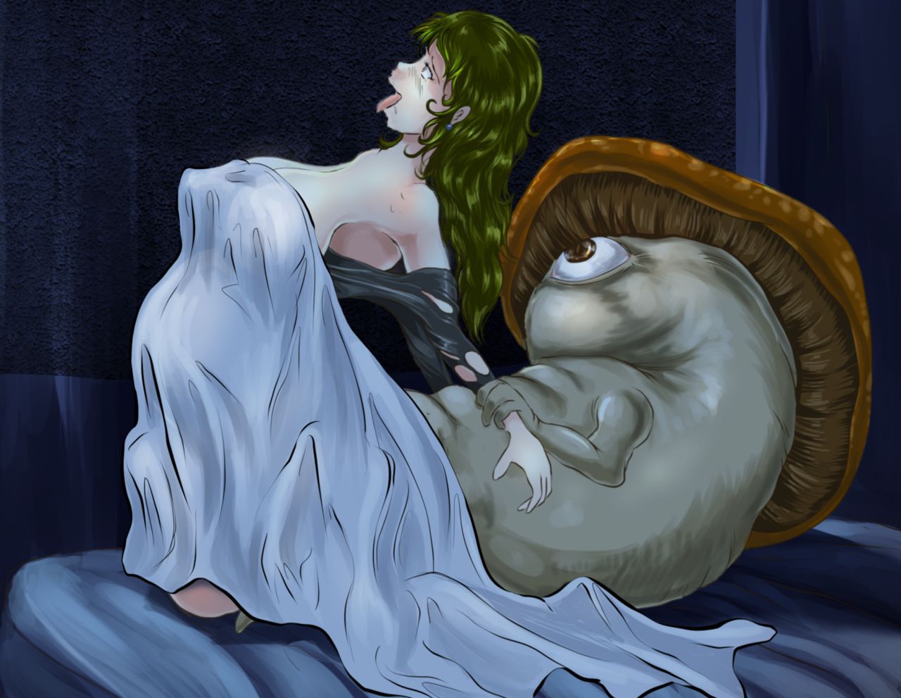 [Erotic Fantasy Larvaturs] Bed with Monster [Erotic Fantasy ラーバタス] Bed with Monster 8