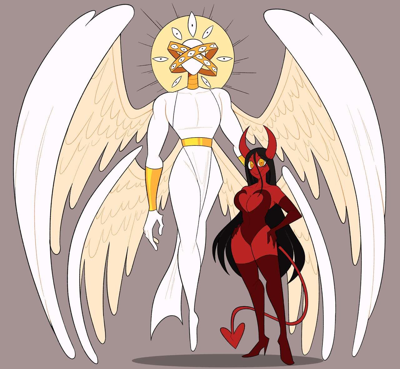 (various) Angel & Succubus Girlfriends (by Quill | Idolomantises) 1
