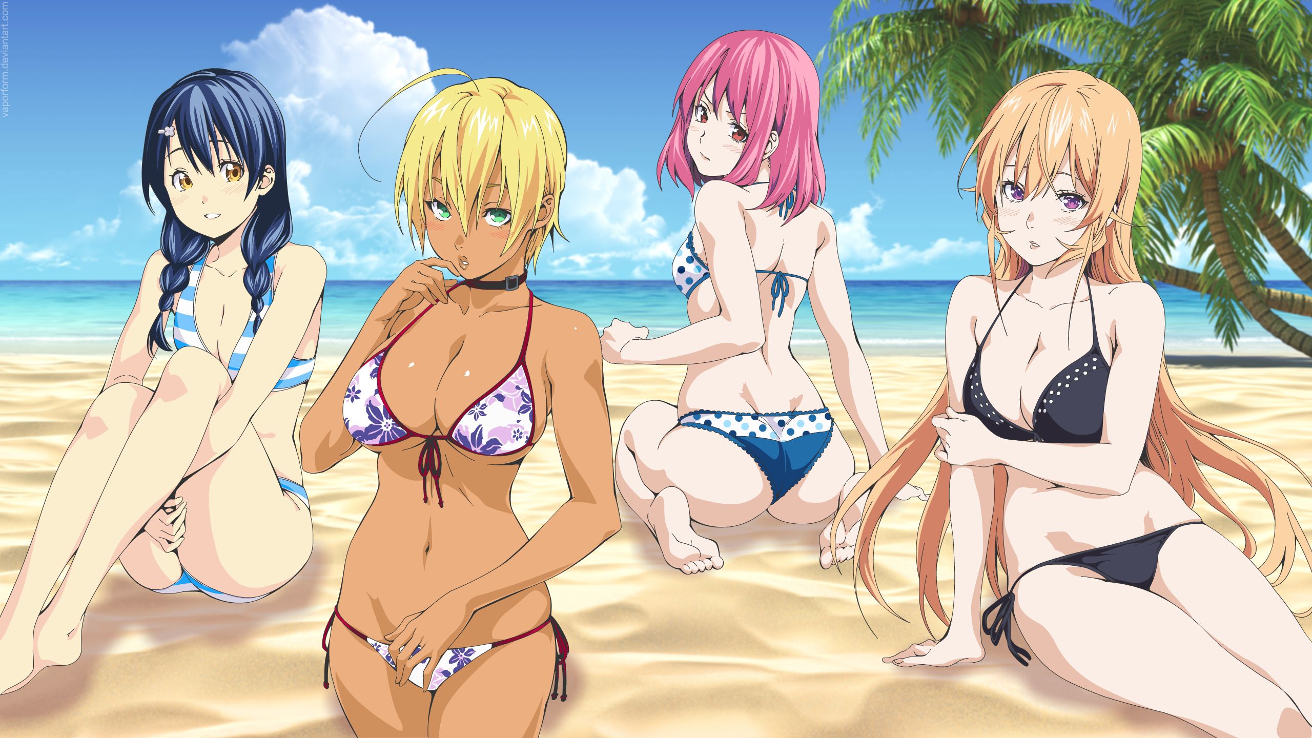 An assortment of naughty swimsuit images of two-dimensional girl. vol.55 35