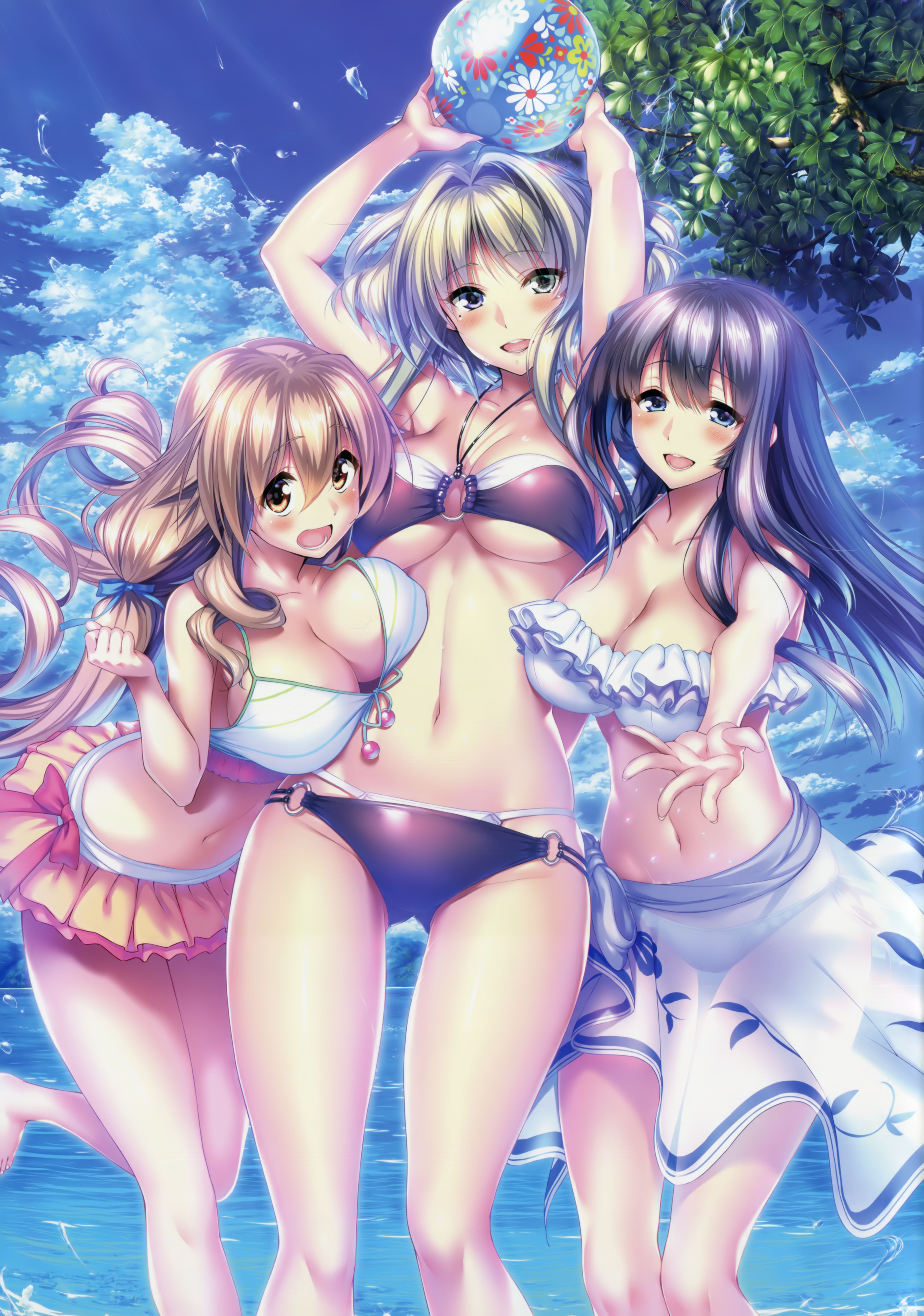 An assortment of naughty swimsuit images of two-dimensional girl. vol.55 9