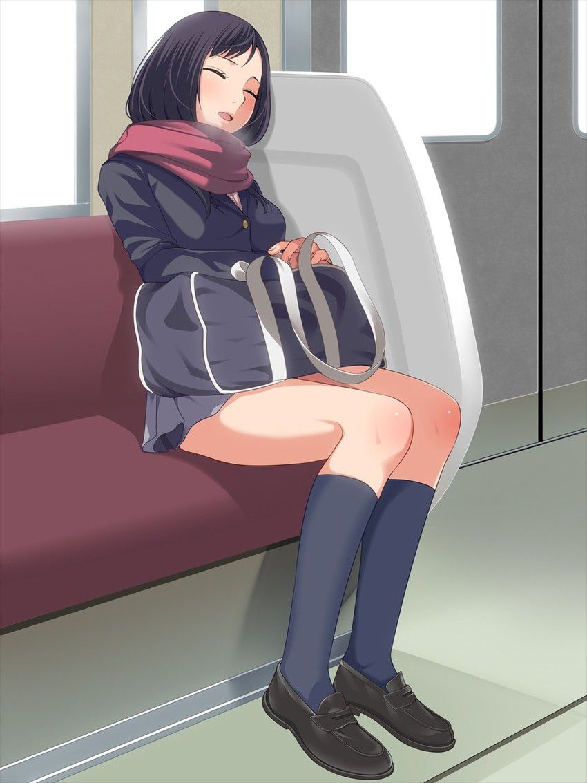 Erotic pictures of girls riding on the train, underwear, underwear, etc. 12