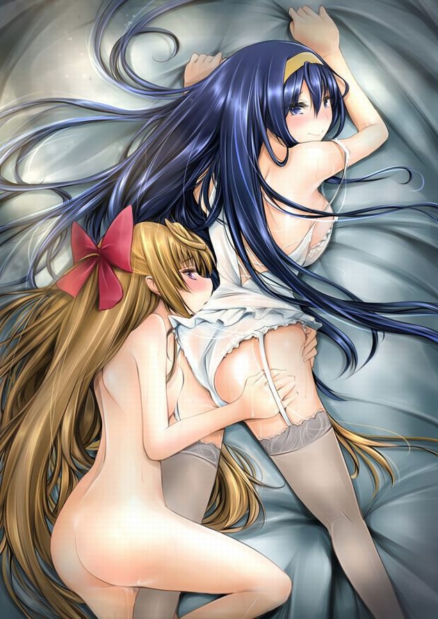 [Secondary, Yuri] the second erotic image of Yuri couple of girls each other...! Part2 11