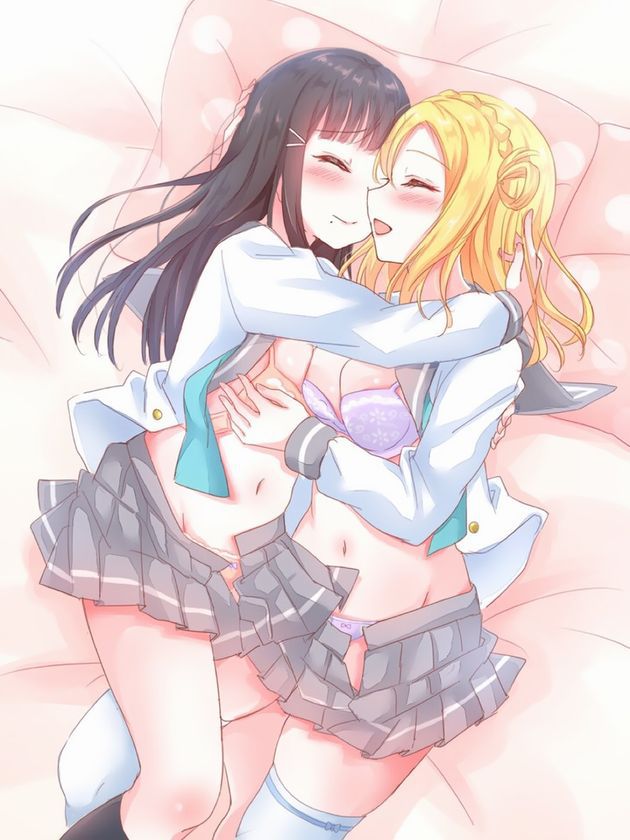 [Secondary, Yuri] the second erotic image of Yuri couple of girls each other...! Part2 12