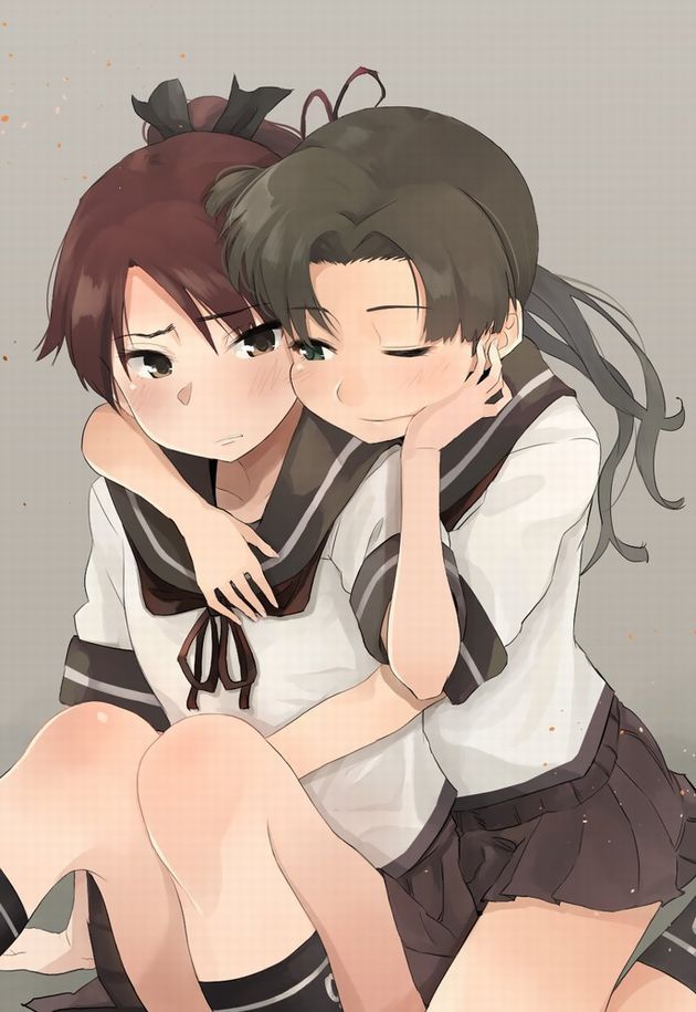 [Secondary, Yuri] the second erotic image of Yuri couple of girls each other...! Part2 13