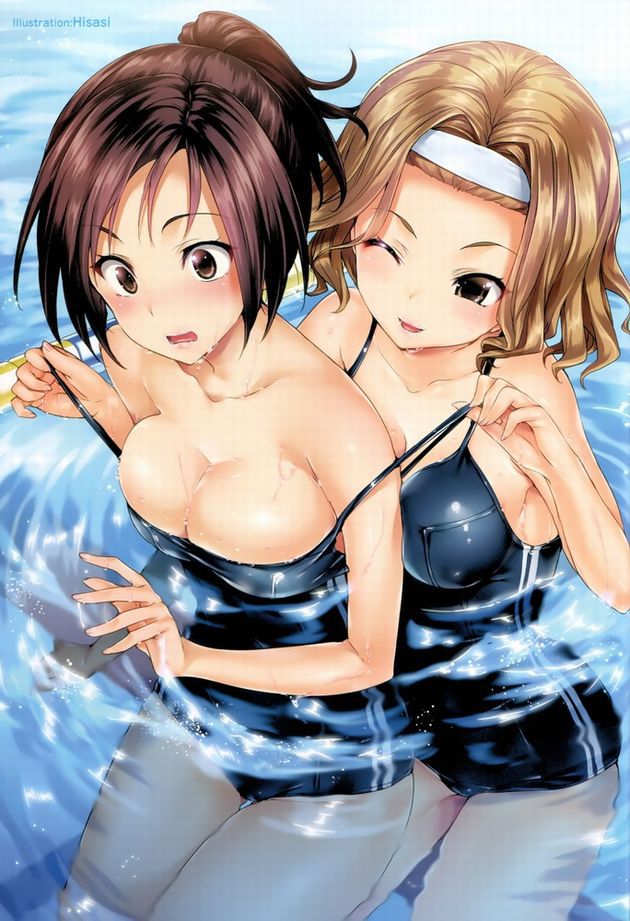 [Secondary, Yuri] the second erotic image of Yuri couple of girls each other...! Part2 16
