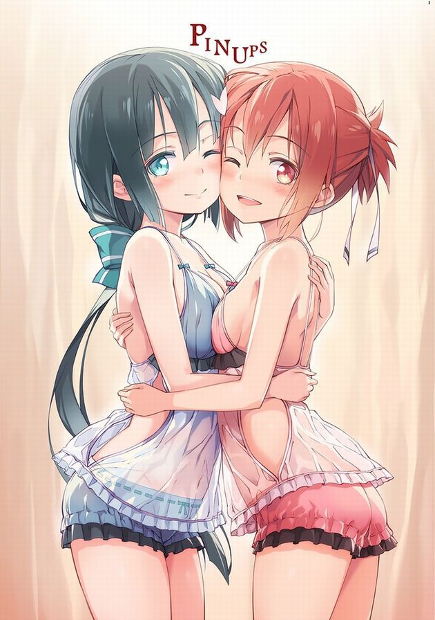 [Secondary, Yuri] the second erotic image of Yuri couple of girls each other...! Part2 17