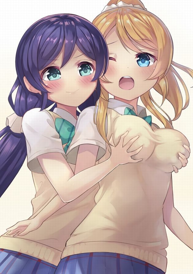 [Secondary, Yuri] the second erotic image of Yuri couple of girls each other...! Part2 18