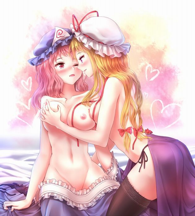 [Secondary, Yuri] the second erotic image of Yuri couple of girls each other...! Part2 37