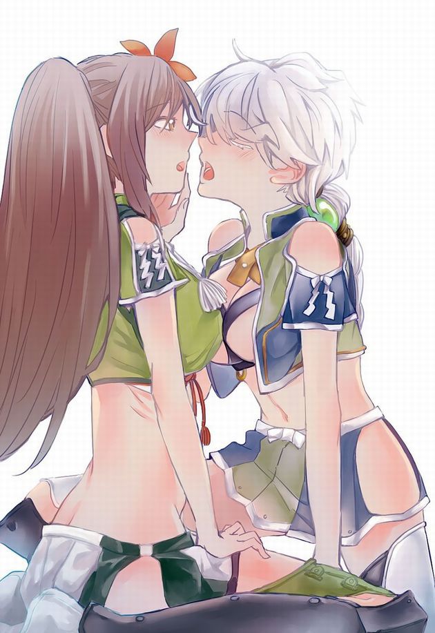 [Secondary, Yuri] the second erotic image of Yuri couple of girls each other...! Part2 46