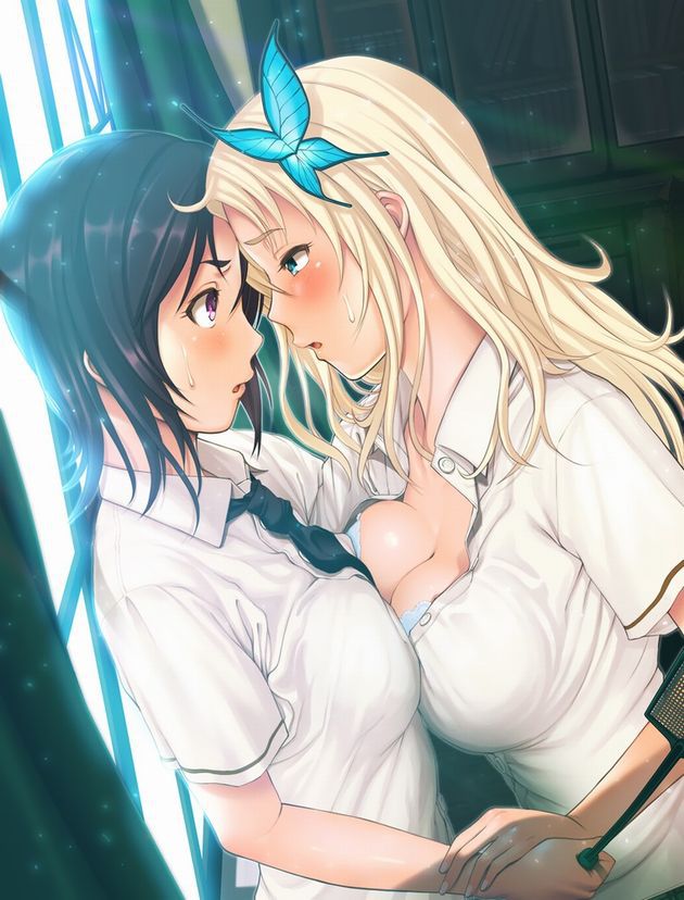 [Secondary, Yuri] the second erotic image of Yuri couple of girls each other...! Part2 50