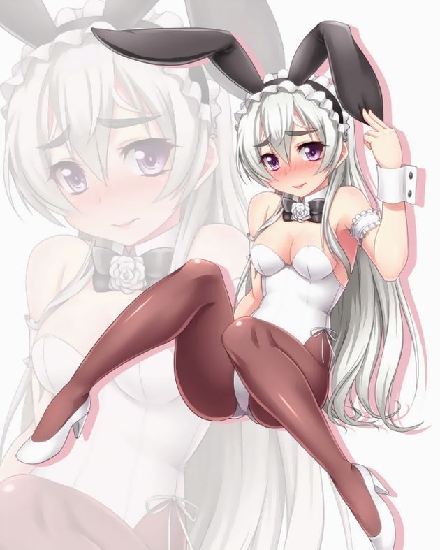 [Bunny girl H image] Girl of the whip body figure of bunny girl wearing the rabbit ear ♥ [secondary image .cos] 1