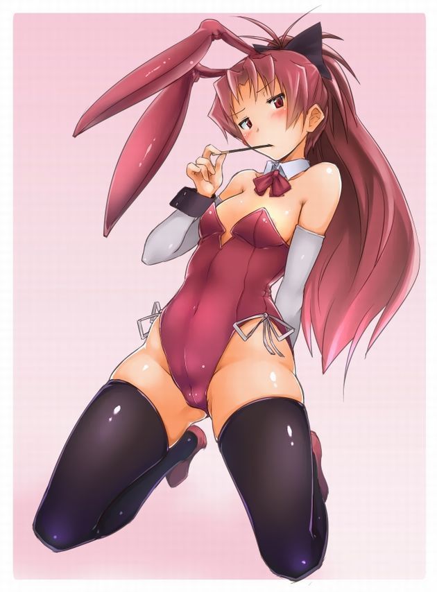 [Bunny girl H image] Girl of the whip body figure of bunny girl wearing the rabbit ear ♥ [secondary image .cos] 4