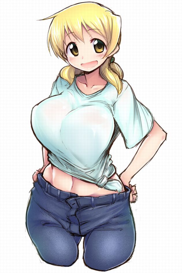 [Clothes] H erotic image of the elder sister wear jeans...!!!! That one 22