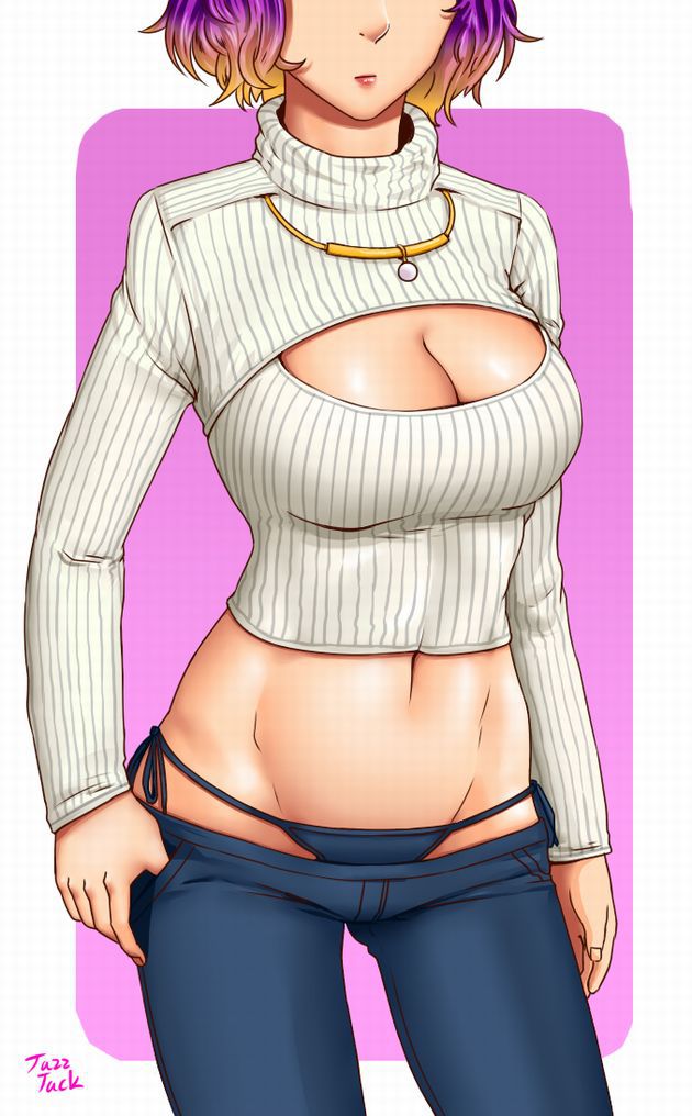 [Clothes] H erotic image of the elder sister wear jeans...!!!! That one 25