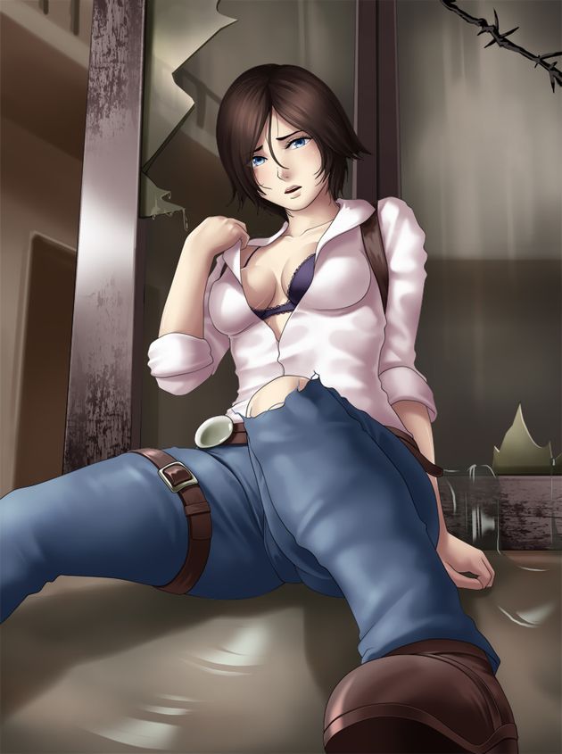 [Clothes] H erotic image of the elder sister wear jeans...!!!! That one 3