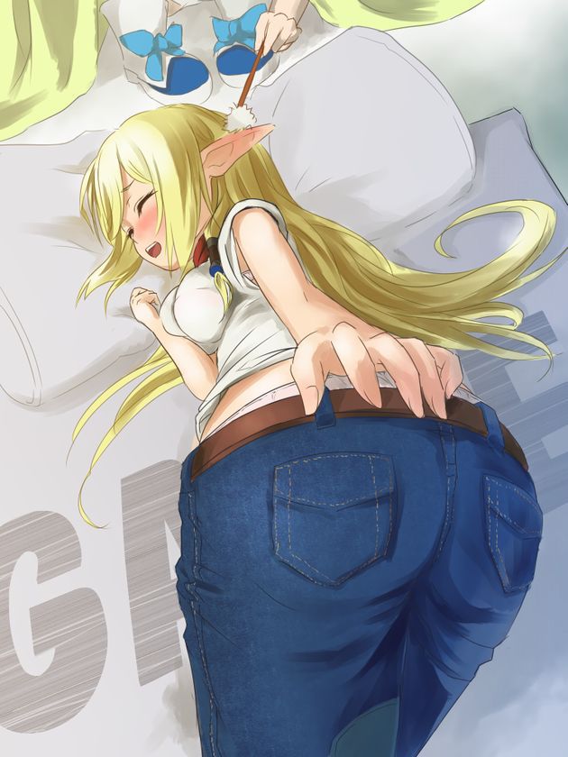 [Clothes] H erotic image of the elder sister wear jeans...!!!! That one 41